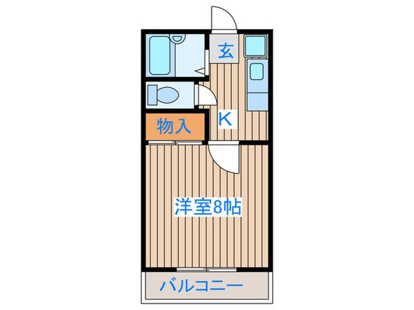 ハイツゆめ２１の物件間取画像